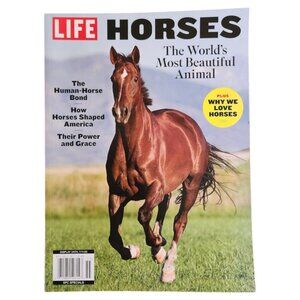 Life Magazine Horses 2025 96 pages Horse Lover Equestrian Equine Reading Materia